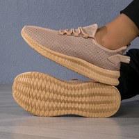 Chaussures de course en maille respirante pour hommes, grande taille, légères, vente chaude, stock entrepôt, vente en gros