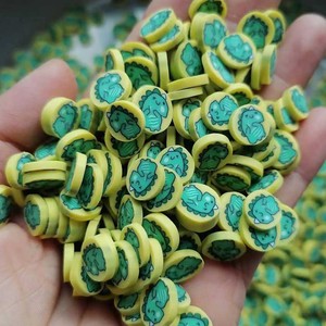 1kg DIY zanaat balçık Sprinkles sevimli karikatür karakter dinozor polimer kil sprinslices dilimleri - Product Image 1