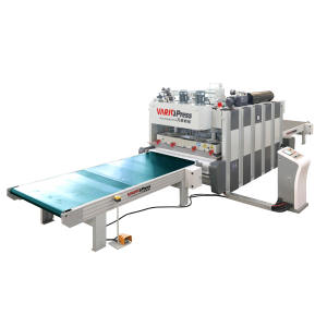 Máquina de prensado en caliente de ciclo corto Vario para escritorios de oficina, ventanas, fácil de operar, chapa de madera, MDF, maquinaria de carpintería positiva - Product Image 1