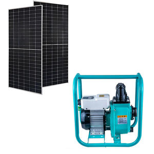 ปั๊มน้ำพลังงานแสงอาทิตย์ 2 นิ้ว 3 นิ้ว 48-72V DC ปั๊มดูดน้ำเองได้ ปรับความถี่ได้ แรงดันสูง ปริมาณน้ำมาก ปั๊มน้ำพลังงานแสงอาทิตย์ - Product Image 1