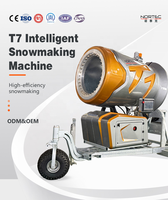 Vente directe usine : Machine à neige pour station de ski, couverture de 8000 mètres carrés, canon à neige haute performance et économique