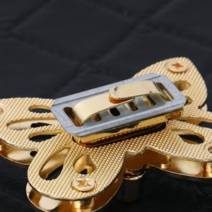 LARATH Pieces Butterfly Shaped Clasp Turn Lock Metal <b>Purse</b> Twist Lock Closure Exquisite Practical Bag Buckles For DIY Craft Hand - Product Image 4