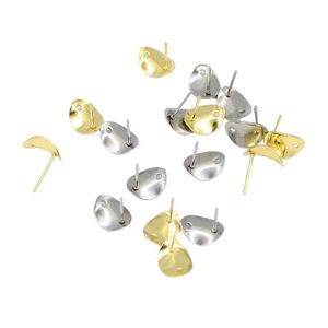 Base de boucles d'oreilles pendantes en acier inoxydable avec connecteurs de trou pour la fabrication de bijoux <span class=keywords><strong>à</strong></span> bricoler soi-même fournitures d'accessoires - Product Image 5