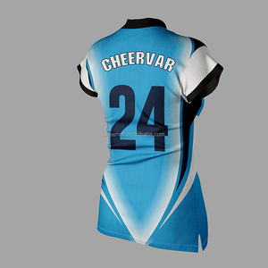 Maillots de volley-ball à séchage rapide mancherons uniformes de volley-ball durs vêtements de volley-ball pour femmes - Product Image 4