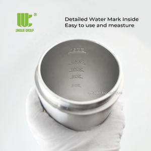 Bouteille <span class=keywords><strong>shaker</strong></span> en acier inoxydable à double paroi isolée sous vide <span class=keywords><strong>de</strong></span> 500 ml, résistante aux fuites, conteneur pour poudre nutritionnelle, bouteille mélangeuse en métal - Product Image 3