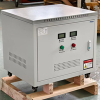 Transformateur sec triphasé SG 50 kVA, entrée 380 V, sortie 220 V, transformateur abaisseur de tension, logo personnalisé