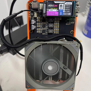 ARGB LED CPU Cooler Radiator 12VDC Heatpipe AIO for PC Tower & Case NerdQaxe++ <b>Computer</b> <b>Fans</b> Cooling Cooling <b>Fan</b> - Product Image 1
