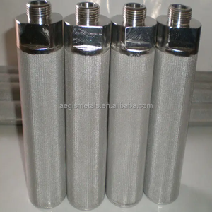 Bộ Lọc Kim Loại Thiêu Kết Bằng Thép Không Gỉ 1 2 10 25 5 30 40 Micron/Lõi Lọc Thiêu Kết - Product Image 6