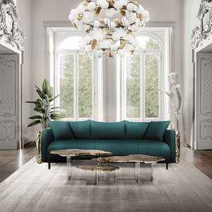 Canapé de luxe en cuir véritable de conception moderne pour personnes âgées, mobilier italien haut de gamme, canapés de salon de luxe VLIPE-SF-02-IMPERFECTIO Luxury Liv - Product Image 1