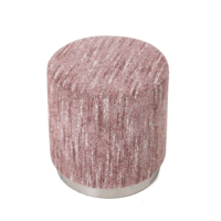 Pouf Ottoman Moderne Style Capitonné Écologique avec Couleur et Tissu Personnalisables pour Salon et Chambre à Coucher