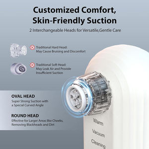 USB-C Vacuum <b>Blackhead</b> Remover Hot Cold Pimple <b>Extractor</b> Tool Kit Handheld Face Pore Cleaning Device - Product Image 3