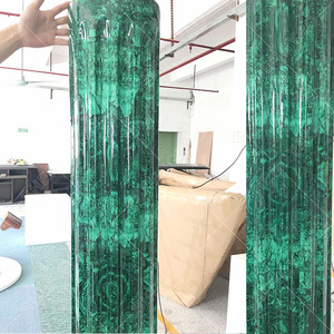 Özelleştirilmiş yeşil malakit roma siparişleri mermer sütunlar sütun - Product Image 3