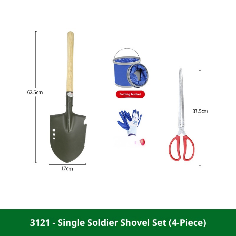 3121-singolo ingegnere pala Set di quattro pezzi