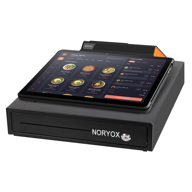 Noryox All One 11.6 Inch Tablet POS Touch Screen Android 14 4GB RAM 64GB SSD NFC 80mm Printer Cash Register