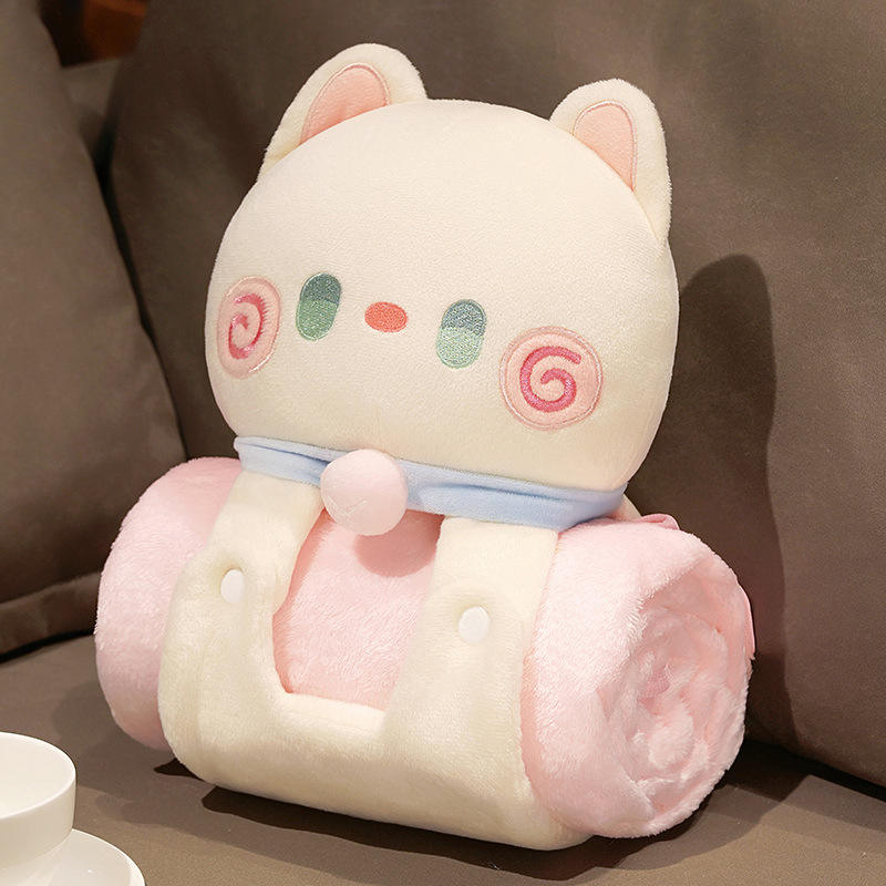 Couverture de rouleau chat huggy blanc 0.41