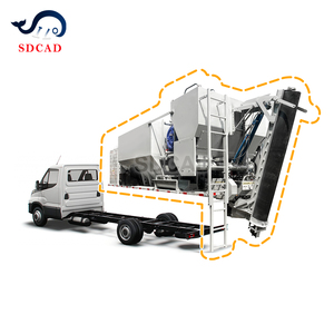 <span class=keywords><strong>Hormigonera</strong></span> Móvil Autocargable, Duradera y de Alta Eficiencia, Camión HOWO de 1-12m3, <span class=keywords><strong>Hormigonera</strong></span> Volumétrica - Product Image 2
