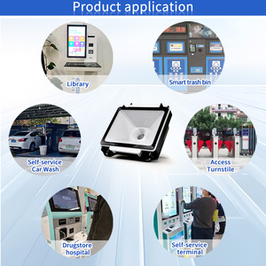 โมดูลบาร์โค้ด EMT8052SC แผงกระจกนิรภัย พร้อมพอร์ต USB และ RS232 สำหรับตู้คีออสก์สแกนด้วยตนเอง มีความเสถียรดี - Product Image 3