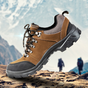 Randonnée en plein air Trekking Escalade Chaussures de sport Bottes basses en cuir léger Tactique Combat Camouflage Bottes - Product Image 1