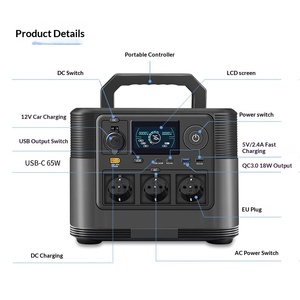 Estación de Energía Portátil Original de Alta Capacidad de 1200W, 110V/220V, Sistema de Almacenamiento de Energía para Exteriores de Alta Potencia — Directo de Fábrica - Product Image 3