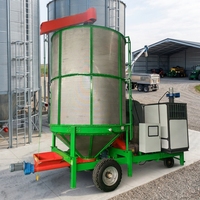 Séchoir à grains mobile Maosheng 5T-30T pour riz, maïs, blé – Machine de séchage portable haute efficacité