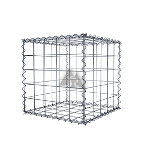 Gavión de protección de caja de pared de gavión soldado de fábrica con conexiones de montaje para muro de retención de gavión o vallado natural 50*50*50CM - Product Image 2