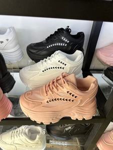 Zapatillas deportivas transpirables de doble malla con suela gruesa <span class=keywords><strong>para</strong></span> <span class=keywords><strong>mujer</strong></span>, baratas y al por mayor, <span class=keywords><strong>para</strong></span> <span class=keywords><strong>caminar</strong></span> al aire libre - Product Image 6