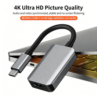 Adaptateur USB C vers HDTV 4K60Hz, câble adaptateur USB Type C vers HDTV