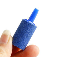 Pierre à air cylindrique de qualité supérieure pour aquarium, pour aquariums plantés, tube de 4 mm compatible avec les pompes d'aération, oxygénation des poissons rouges