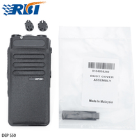 Kit de boîtier RBT DEP550 pour talkie-walkie XiR P6600 DP2400 – Coque avant de remplacement, pièces de réparation reconditionnées en vrac