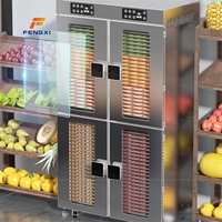 FXR Commerciële Voedseldehydrator met Slim Bedieningspaneel, Elektrische Droger, SUS304 RVS, voor Fruit, Vlees en Groenten