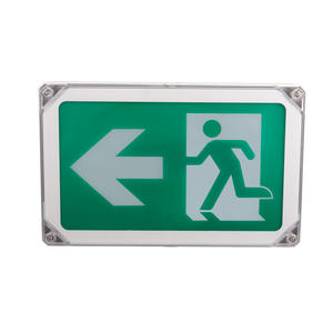 Approvazione Canada IP65 luce di emergenza ricaricabile impermeabile che corre uomo segno di uscita LED per posizione bagnata - Product Image 2