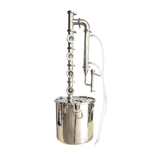 Tuyau de condenseur en cuivre 50l distillateur d'alcool domestique le panier de <span class=keywords><strong>gin</strong></span> 4 couches tour de distillation à noyau en cuivre presse à vin privé - Product Image 2