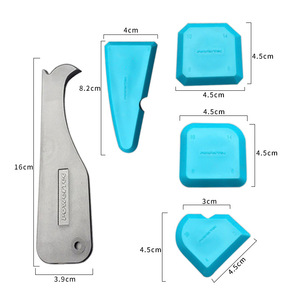 8pcs Silicone <span class=keywords><strong>sealant</strong></span> Remover caulking công cụ Kit với nhựa <span class=keywords><strong>Scraper</strong></span>/caulk Remover - Product Image 4