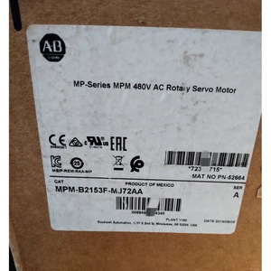 อัลเลน แบรดลีย์ MPM-B2153F-MJ72AA 480V AC โรตารี่เซอร์โวมอเตอร์อุปกรณ์ควบคุมอุตสาหกรรมอัตโนมัติ - Product Image 1