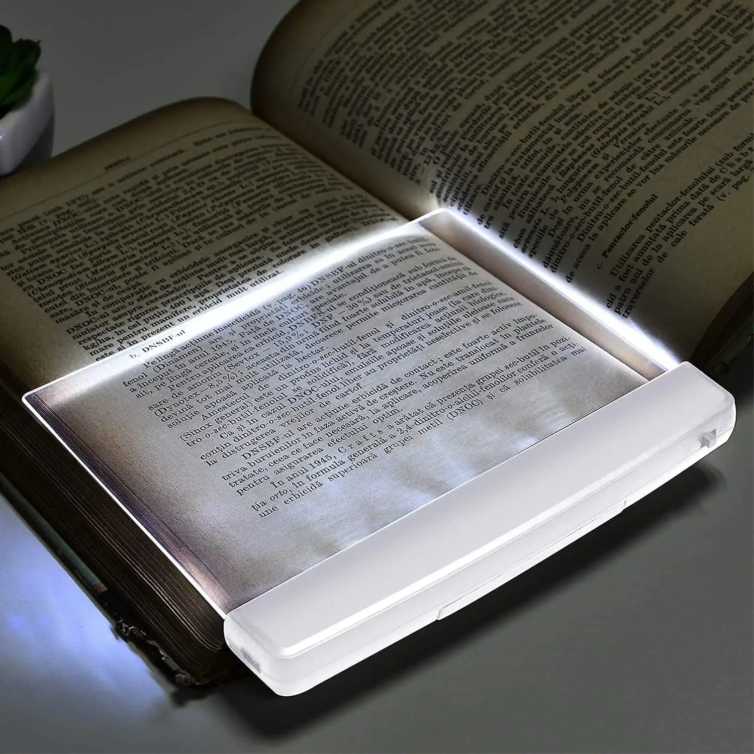 LED Reading Book Light Night Light Family Study Reading Lamp Portable Bookmark Light for Reading in Bed Car