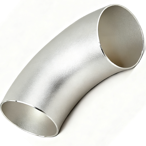 Acier inoxydable Coude à long rayon de 90 degrés en acier allié forgé sans couture ASME B16.9 A403 304/304L 316/316L Soudure à la corrosion - Product Image 1