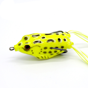Topwater Bass Pêche Grenouille Leurres Appâts flottants souples pour River Tackle Box Attire Brochet Snakehead <span class=keywords><strong>Dogfish</strong></span> Musky - Product Image 2