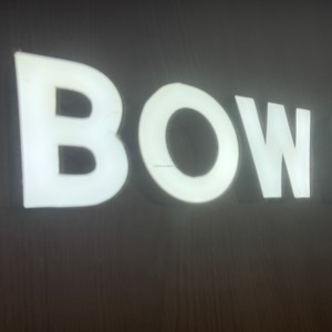 Logotipo de Tienda en Acrílico LED 3D Personalizado, Resistente al Agua IP65, Luces Exteriores para Hogar, Bodas, Tiendas, Hoteles, Bares y Empresas - Product Image 1