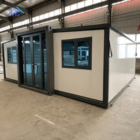Casa Container Espandibile di Lusso a Tre Piani, Impermeabile, con Struttura in Acciaio, Pieghevole, Modulare, per Officina e Magazzino, a Prezzo di Fabbrica