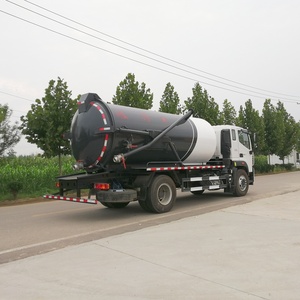 Camion d'aspiration de véhicule de collecte et de transport d'ordures d'automatisation mécanique de 12 mètres cubes. - Product Image 1