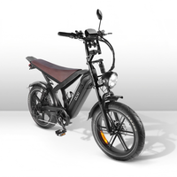 Bicicleta Eléctrica de Montaña para Adultos GT20, Batería de Litio de 48V 15AH, Motor de 1000W en el Buje Trasero de 20 Pulgadas, Bicicleta Eléctrica Urbana