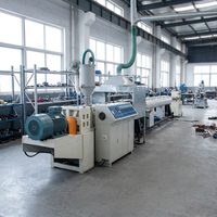 Fabricante de Máquinas de Extrusión de Tuberías de Plástico de un Solo Tornillo de HDPE PE para Sistemas de Suministro y Drenaje de Agua