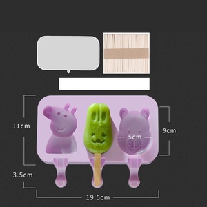 Stampi per gelato in silicone a forma di fiore a forma di fiore a forma di cuore - Product Image 6