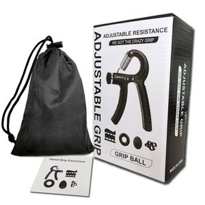 Ensemble d'entraîneurs de force de préhension pour la rééducation des mains, comprenant cinq exerciteurs de doigts en silicone - Product Image 3