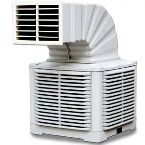 Waterkoelingstoepassing Plastic Kanaalsysteem Axiaal Type Verdampingsventilator Industriële Airconditioning Luchtkoeler