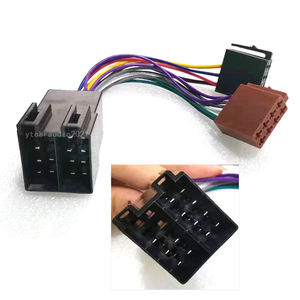 <span class=keywords><strong>Adaptateur</strong></span> universel de faisceau de câblage <span class=keywords><strong>ISO</strong></span> en PVC femelle mâle pour <span class=keywords><strong>autoradio</strong></span> compatible Volkswagen FAKRA Chrysler BMW Skoda - Product Image 2