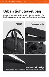 Sac à dos décontracté tendance et stylé ; Design compact et minimaliste pour les professionnels ; Polyvalent, à porter à l'épaule ou en bandoulière pour les trajets quotidiens et les voyages. - Product Image 3
