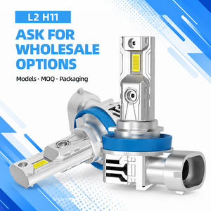 Wholesale H11 LED Headlamp Bulb Custom Logo OEM Packaging Professional Conversion Kit Factory Supplier Lighting Lamp for Hyundai - Product Image 1