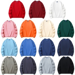 Annual Meeting Sweatshirts 2025 Red Custom Logo Printing Work Uniforms Group Event Outfits Autumn Winter - Product Image 5