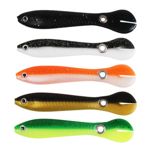 iLure Fishing Soft Lure 10cm/6g Soft Bait Artificial Angling Bait Wobbler Swimbait Silicon Angling Accessories for Outdoor Sport